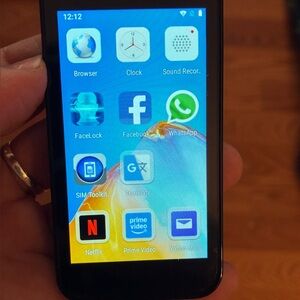 Mini Phone Black Smartphone